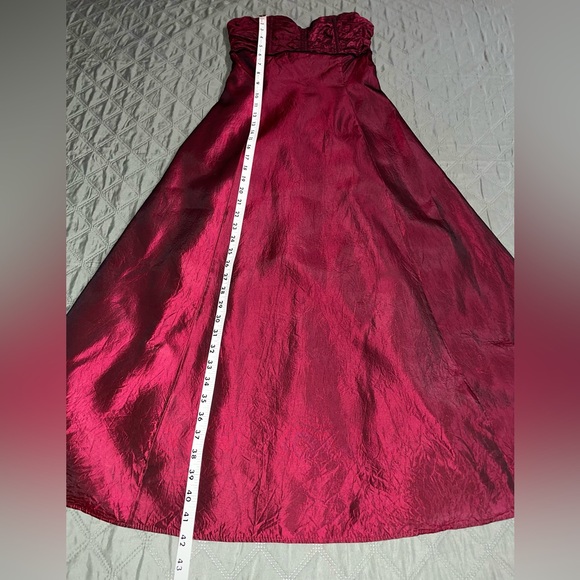 JESSICA MCCLINTOCK for GUNNE SAX Vintage Strapless Tea-Length Gown, Size 3, EUC - Picture 11 of 13